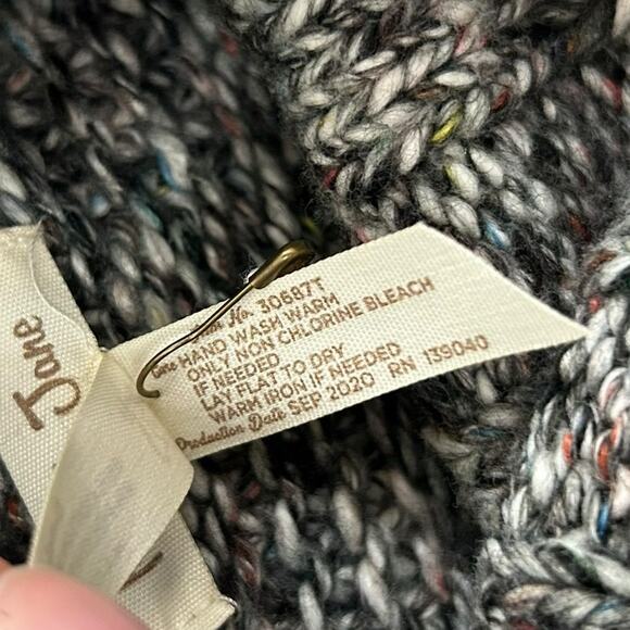 NWT Matilda Jane Evening Stroll Poncho Fit Turtleneck Sweater Womens XS / Small - Picture 6 of 9